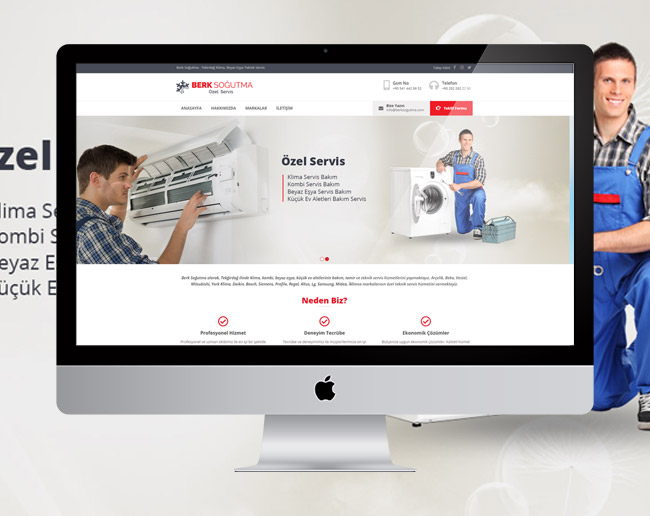 Berk Soğutma - Web Tasarım Referans Tekirdağ