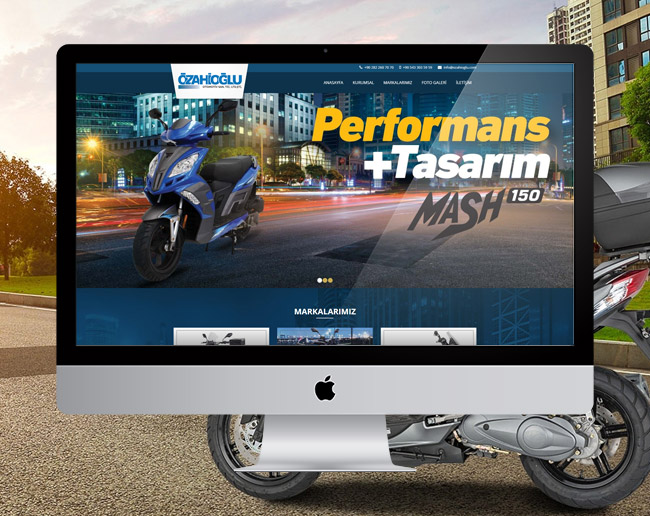 Özahioğlu Motor - Web Tasarım Referans Tekirdağ